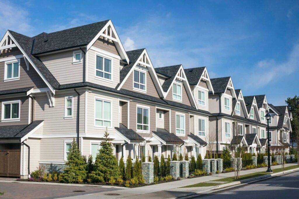 Row of Townhouses