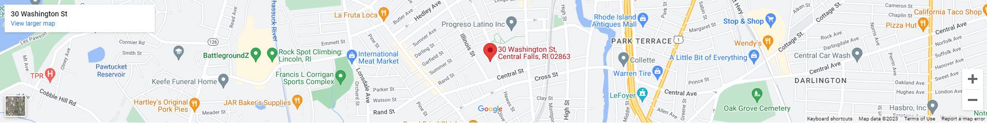 Central Falls Foundation Map